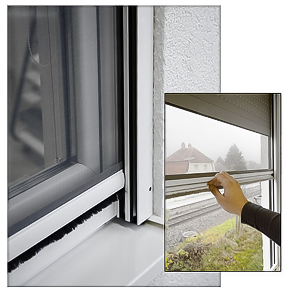 Integrierter Insektenschutz im Detail