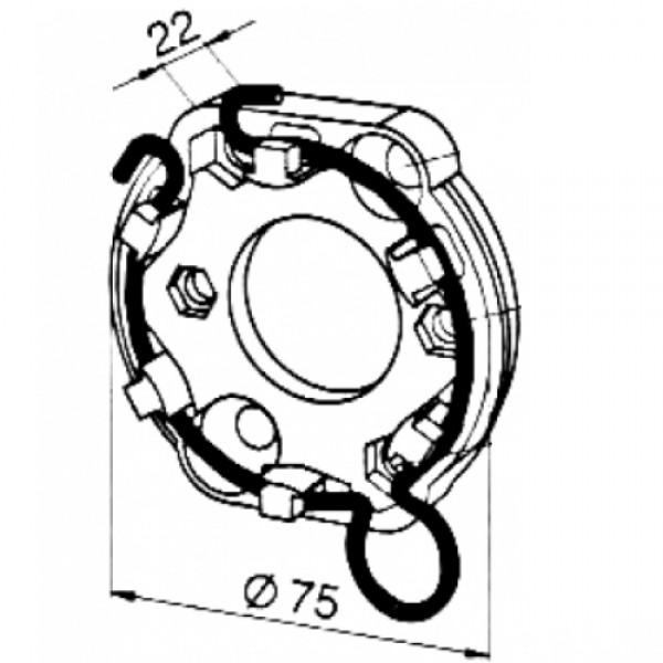 Markisen- und Universallager LT 50