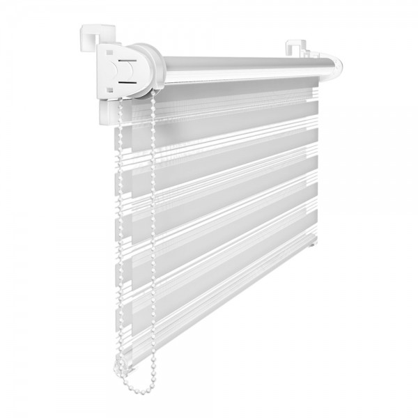 Klemmfix Doppelrollo Farbe weiss