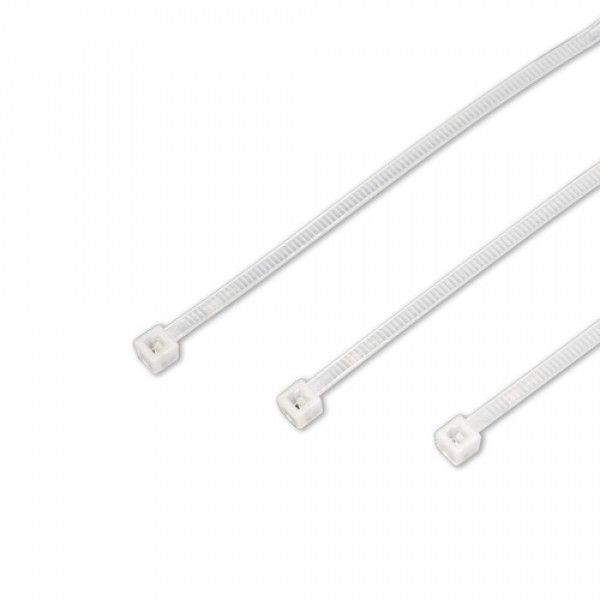 Elematic Kabelbinder natur, 2,5 x 98 mm, 100 Stück