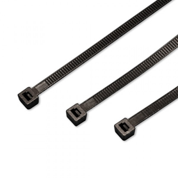 Elematic Kabelbinder schwarz, UV Stabil, 4,5 x 290 mm, 100 Stück