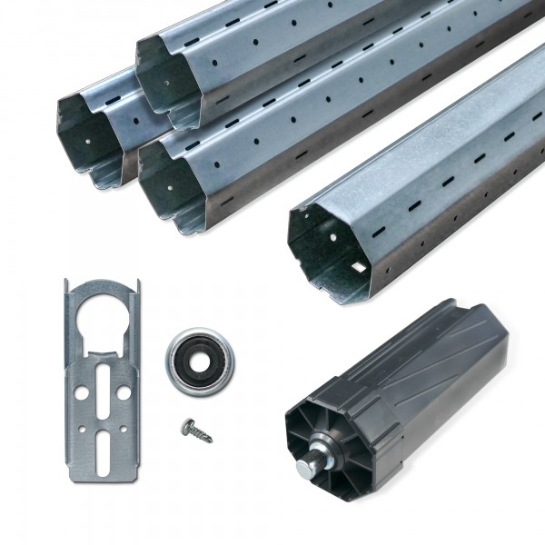 Rollomotion SW60 Wellenset für Neubaukästen bis 385cm