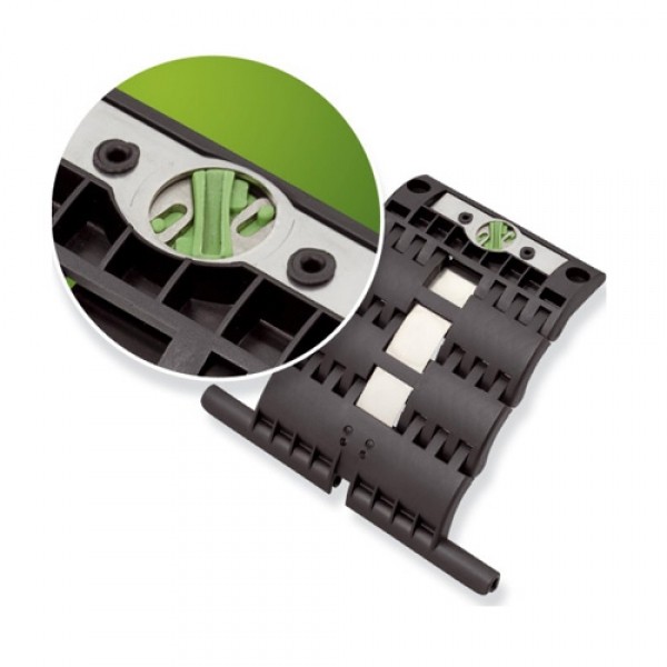 Hochschiebesicherung mit Münz/Dreh-Aufhängung